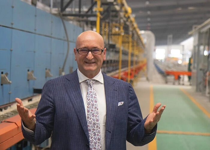 Die erste Fabrik von Vecor steht im chinesischen Shandong, wo mehr als 40 Kohlekraftwerke angesiedelt sind.