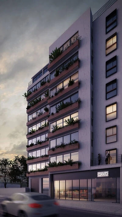 Condominio de la calle Pacífico 223