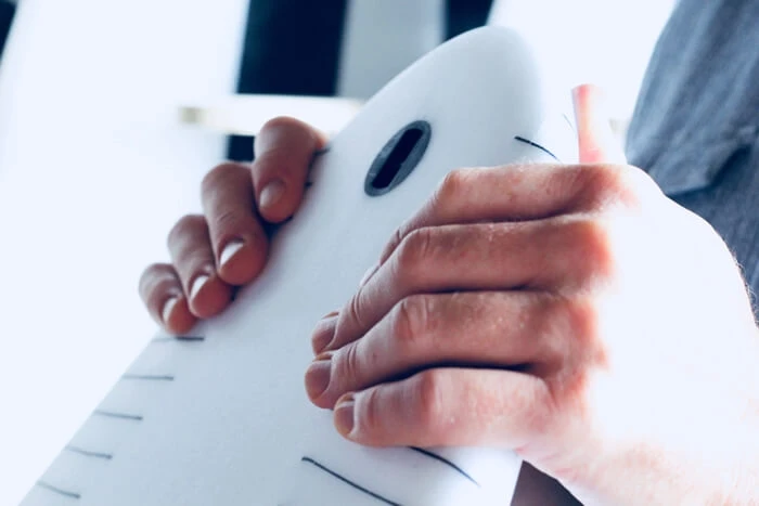 surfboard design detail