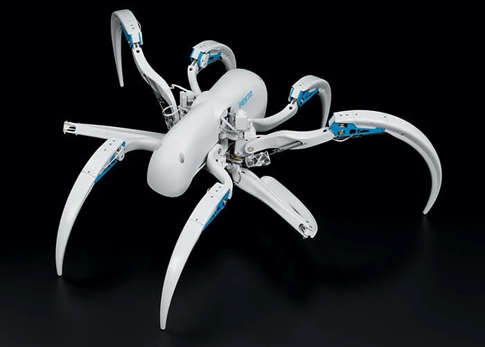 Bionic WheelBot, a spiderlike robot