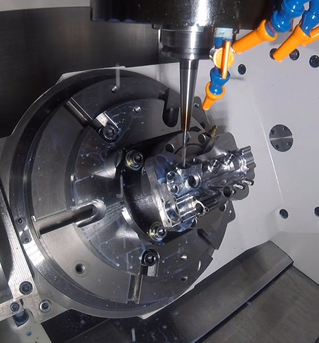 Multi-axis machining centers