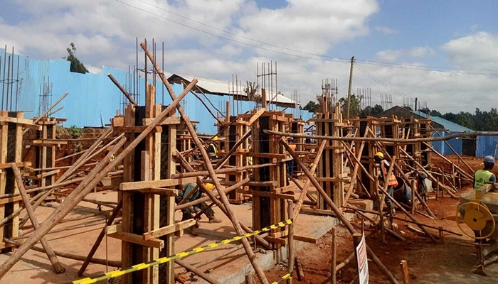 Zima Homes under construction in Nairobi