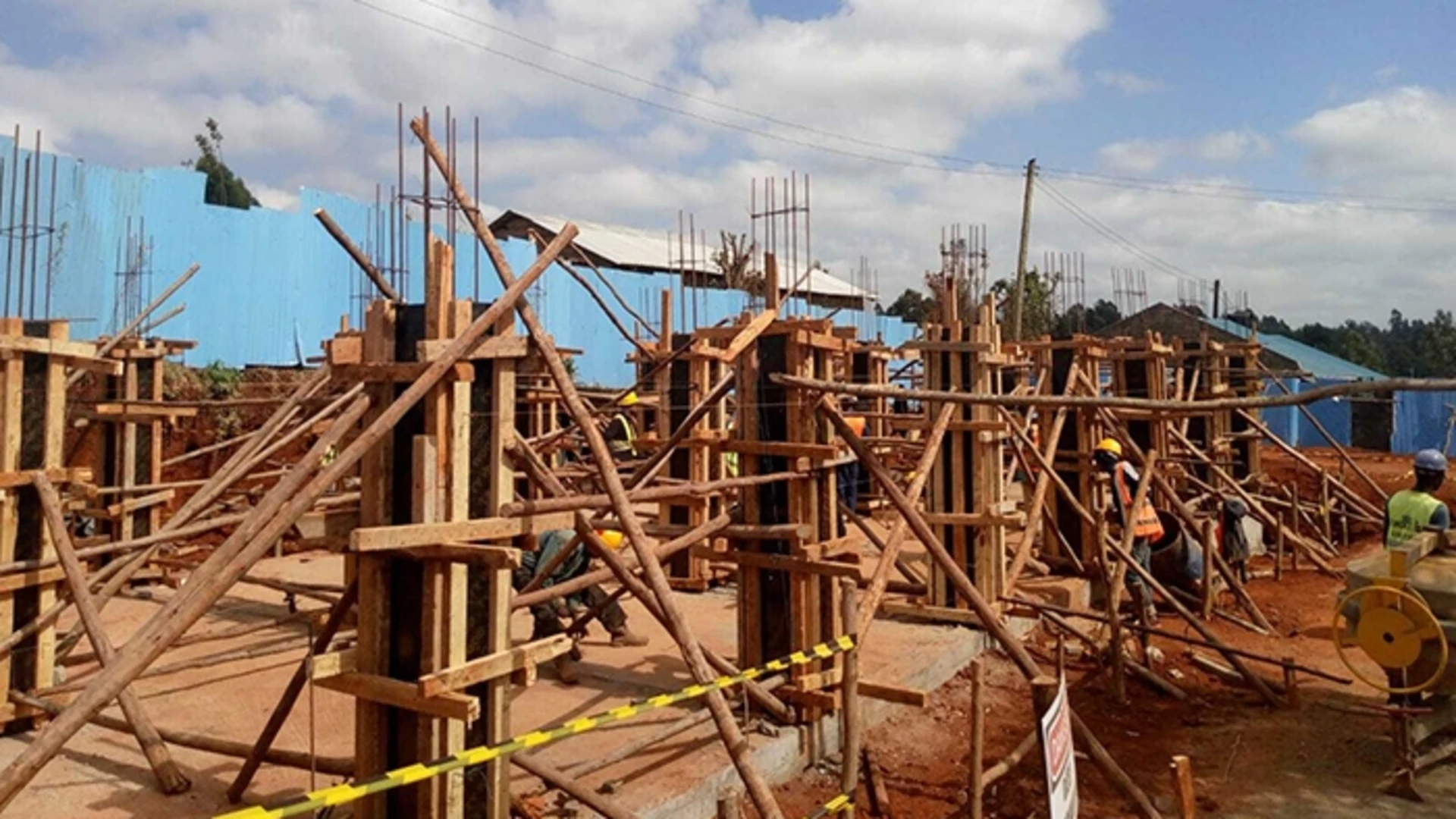 Zima Homes under construction in Nairobi