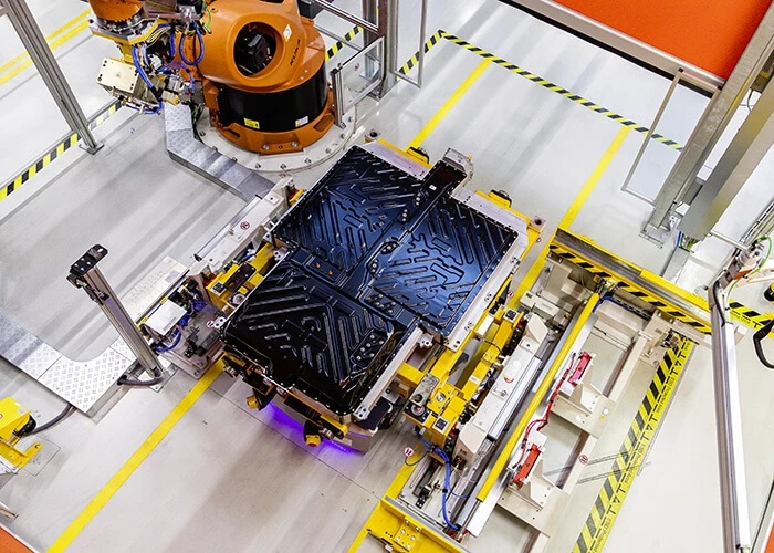 Inside Tesla gigafactory construction