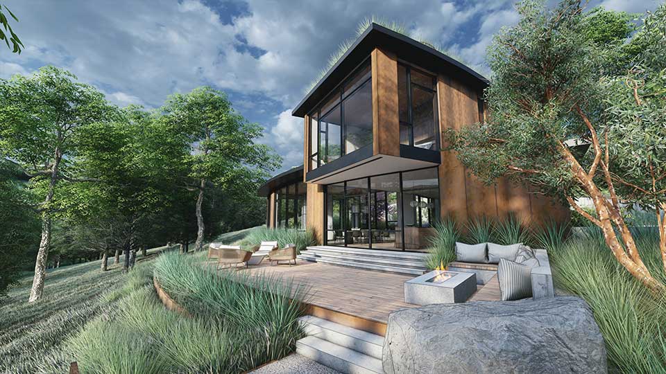 Rendering of Santa Lucia Preserve project. Courtesy of Munden Fry Landscape Associates.