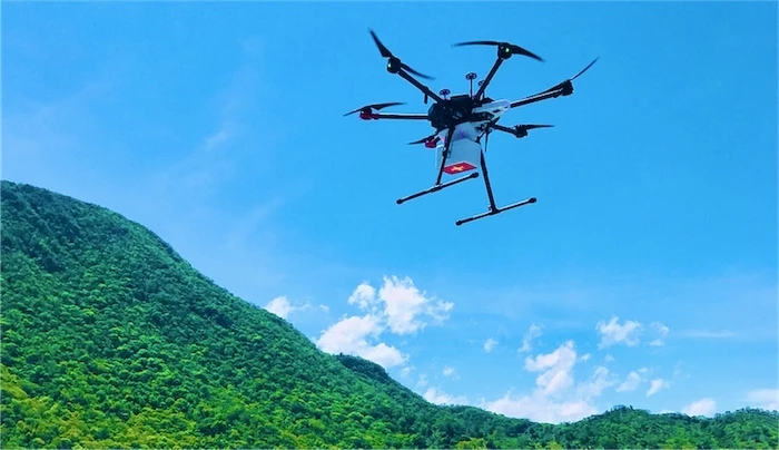 Vaccine management in emerging markets WeRobotics modified drones