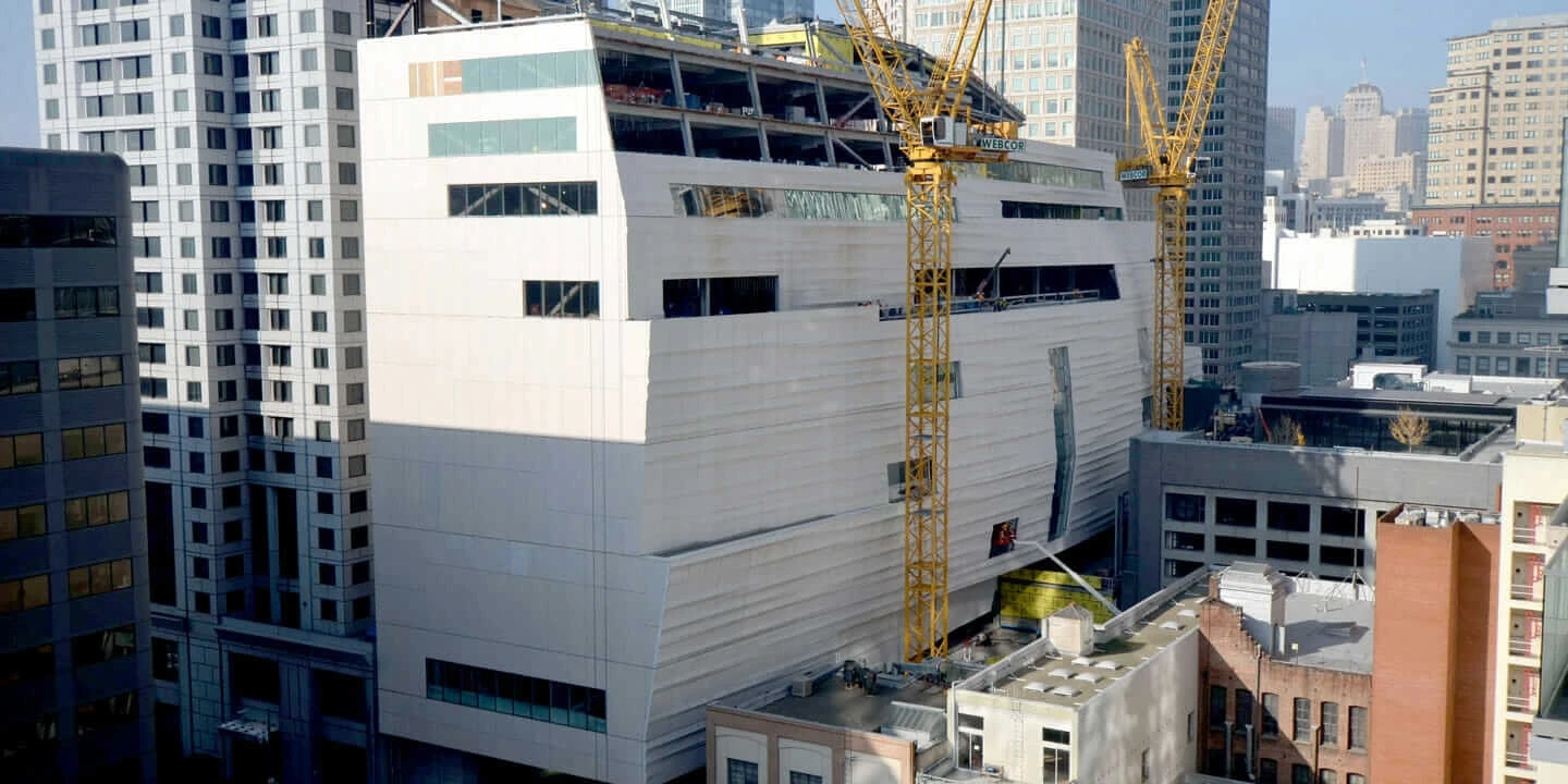 SF MoMA monocoque structure