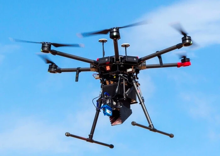 WeRobotics' DJI M600 mosquito drone