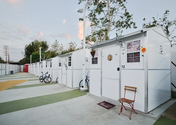 Pallet Shelters Chandler finished village