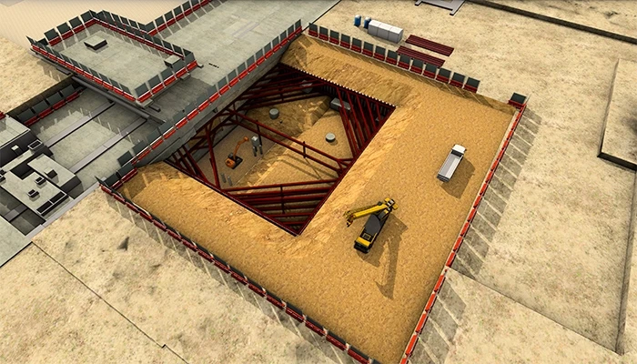 An aerial view of HKIA expansion digital twin