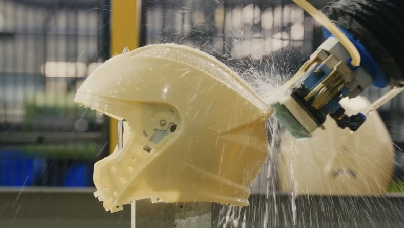 Modeling safer motocross helmets using Fusion