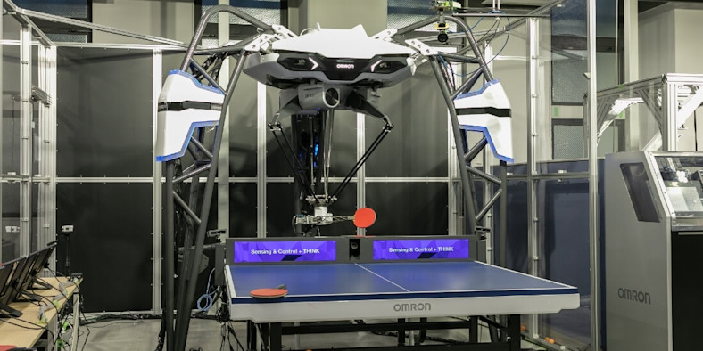 A table-tennis robot serves up future of human-machine collaboration Emerging Tech