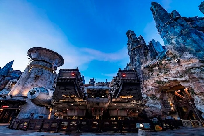 Millennium Falcon: Smugglers Run at Disneyland Park in California