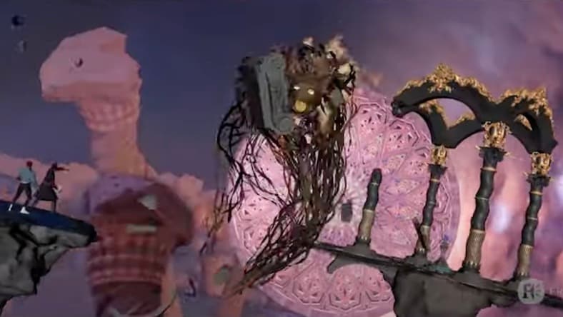 Still of a 3D previs by Framestore