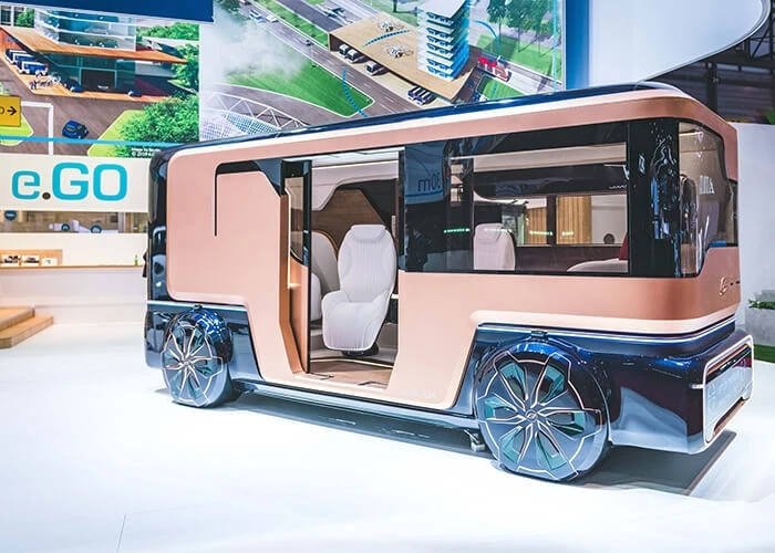 The e.GO mover minibus