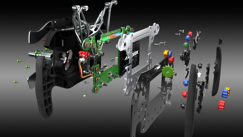 SIM racing equipments using Fusion