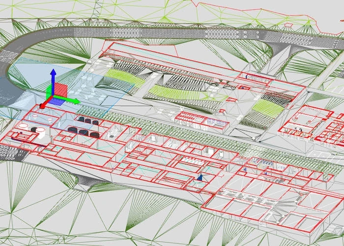 Smart city in France BIM model Saint-Brieuc Armor Agglomération future drinking water treatment plant