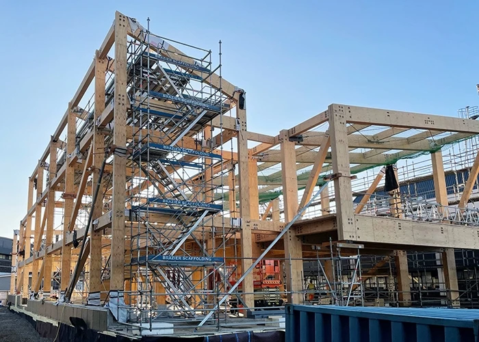 Otago training center under construction