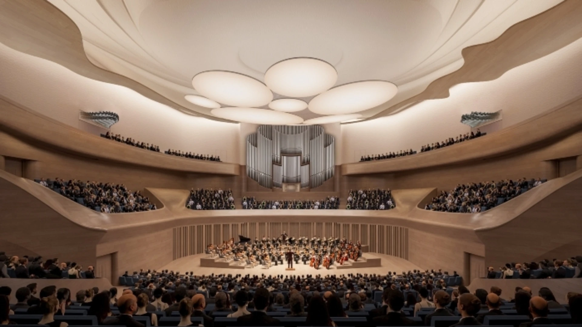 Sub Center Types Technology orchestrates Beijing's Sub Center Theater