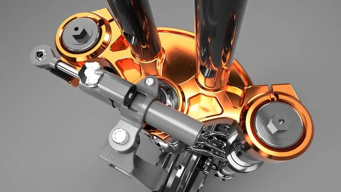 MJK Performance上部三角轧头的一个版本。