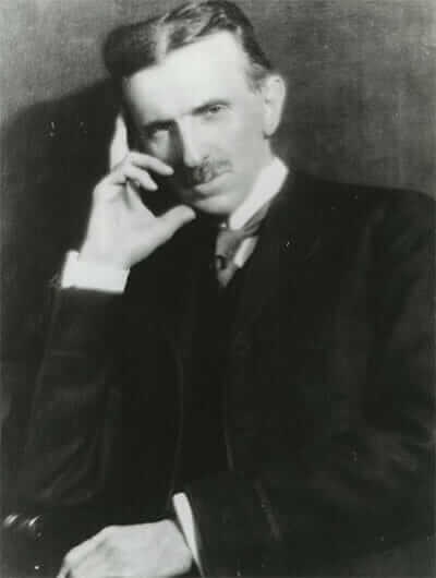 Nikola Tesla portrait