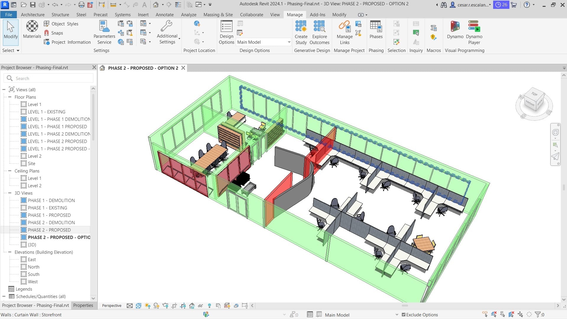 two boxes with purple highlighted edges
