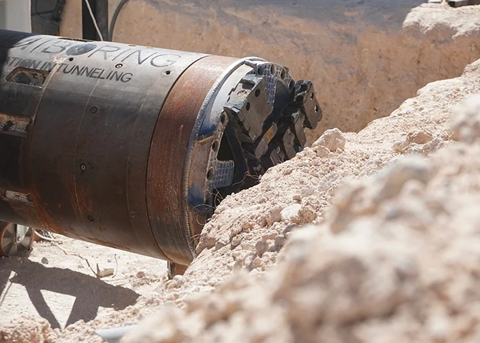 Aufgabe des Tunnel-Wettbewerbs von Elon Musk war es, mindestens 30 Meter in die Tiefen des Wüstenbodens von Nevada zu bohren. 