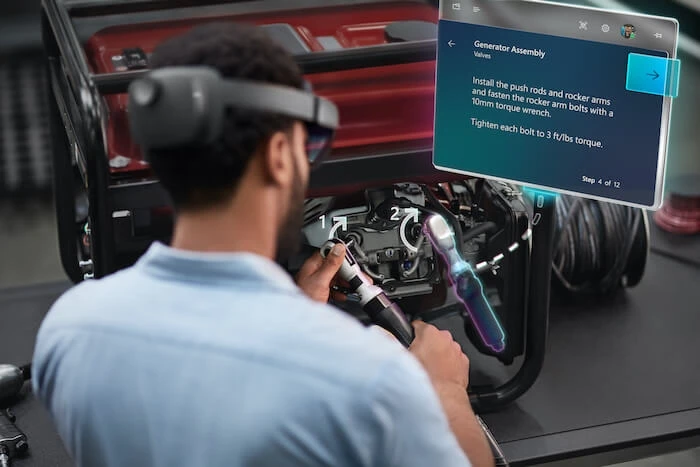 smart manufacturing microsoft hololens
