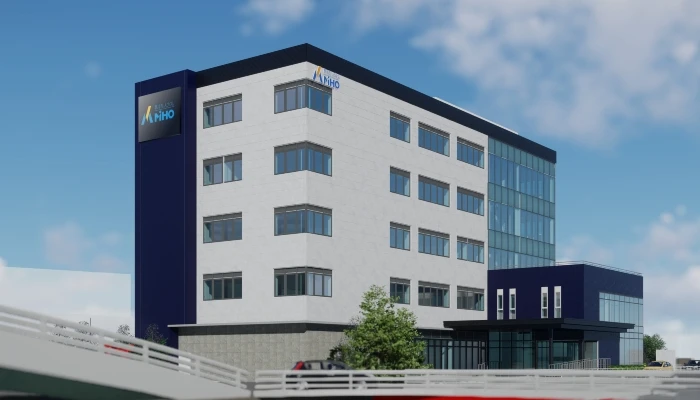 美保テクノス新社屋のパース