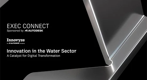 graphic title: Exec Connect: Innovation in the Water Sector