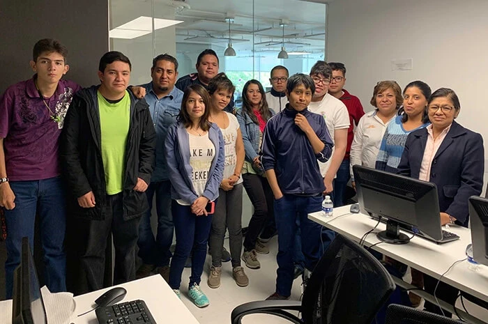 Image showing Incluyeme program participants