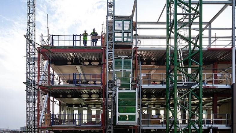 Rendering of Hong Kong Advanced Manufacturing Centre.
