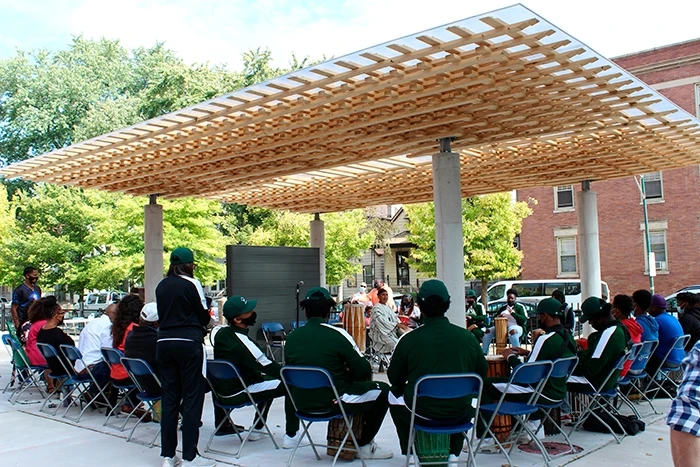 Spatial laminated timber drives sustainable construction