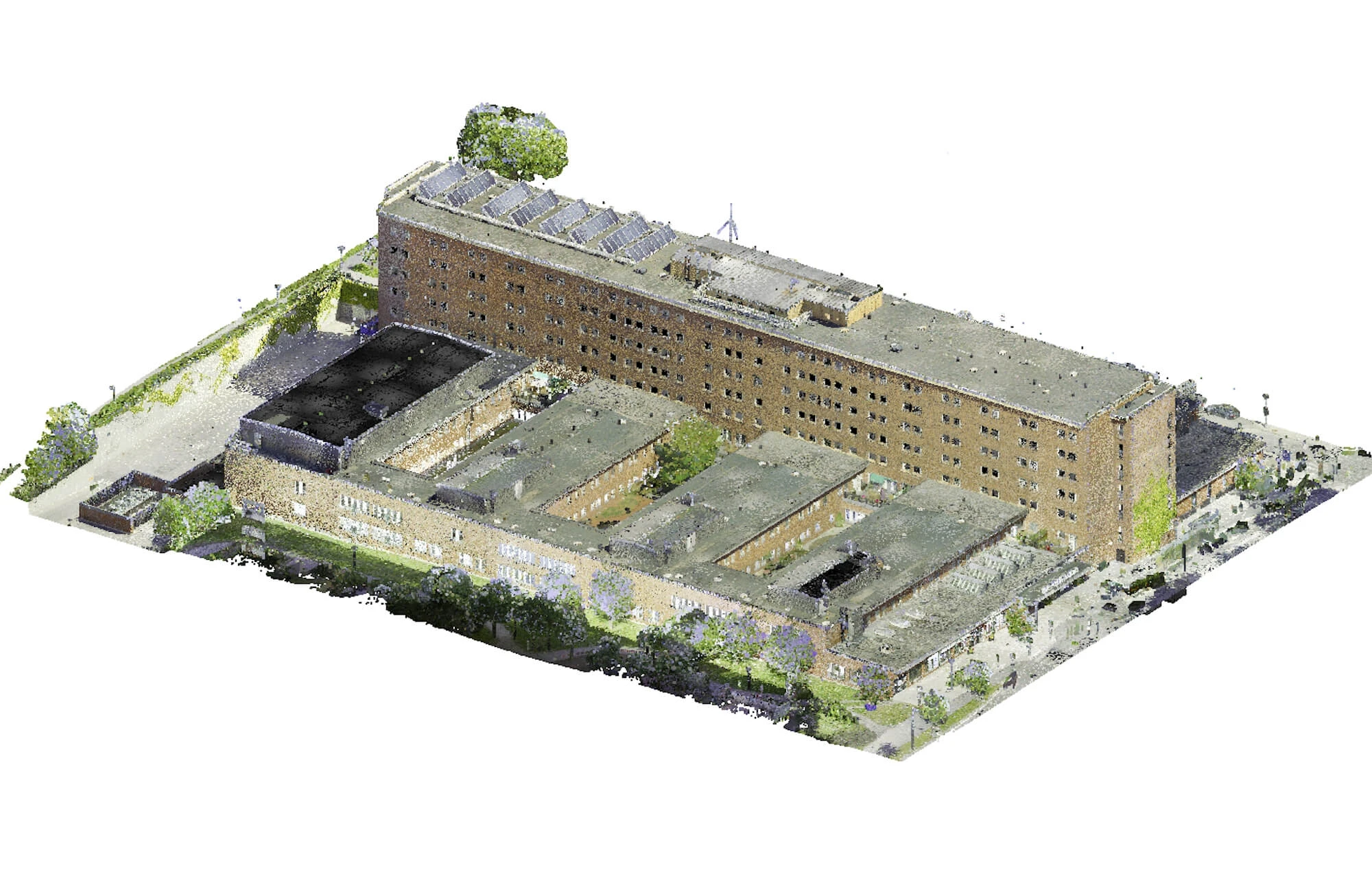  Laser scanning and BIM data-management tools