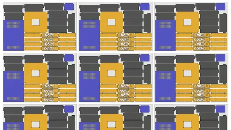 A view of nested components from Fusion software.