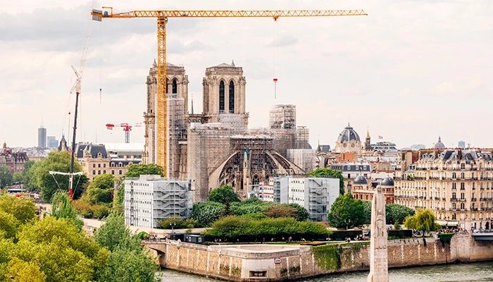 chantier reconstruction notre dame