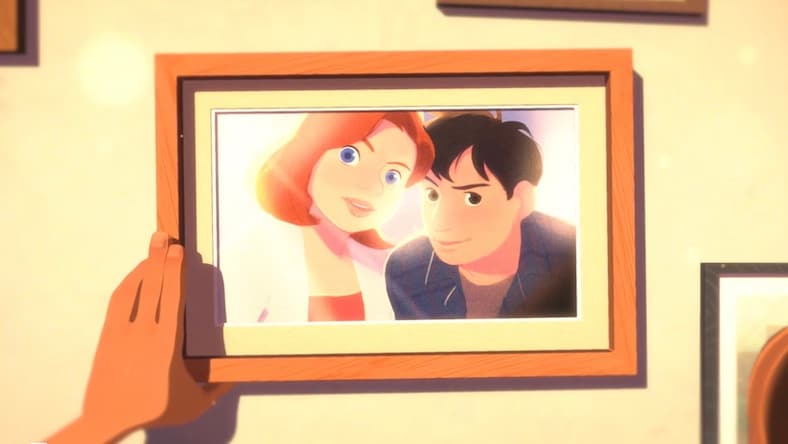 Toon shader screenshot Sonder film