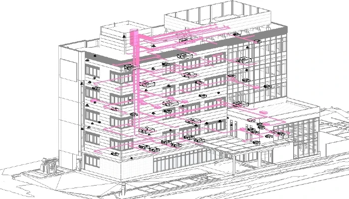 美保テクノス 新社屋の空調設備