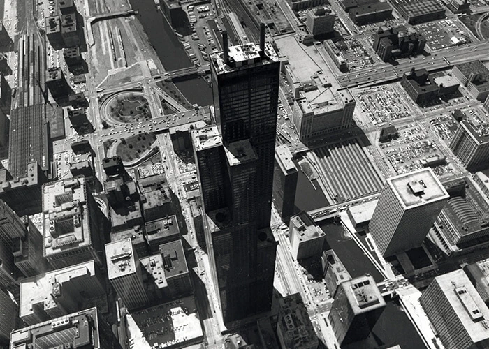 The Sears Tower in Chicago