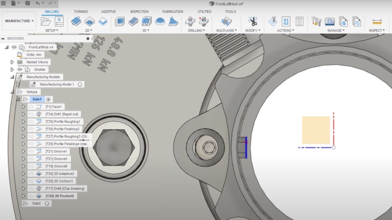 Milling Toolpath
