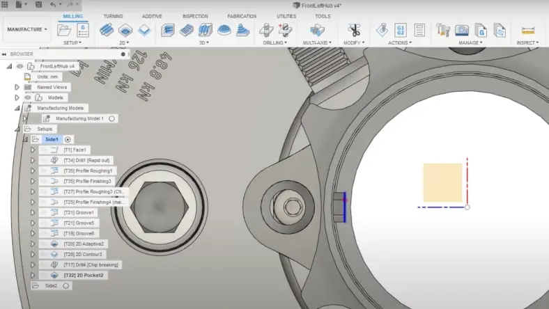 Milling Toolpath