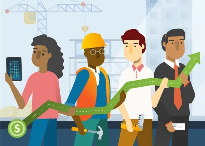 数字项目交付方式将项目相关方连接在一起,使之能更好地协作管理各个项目阶段的风险和回报