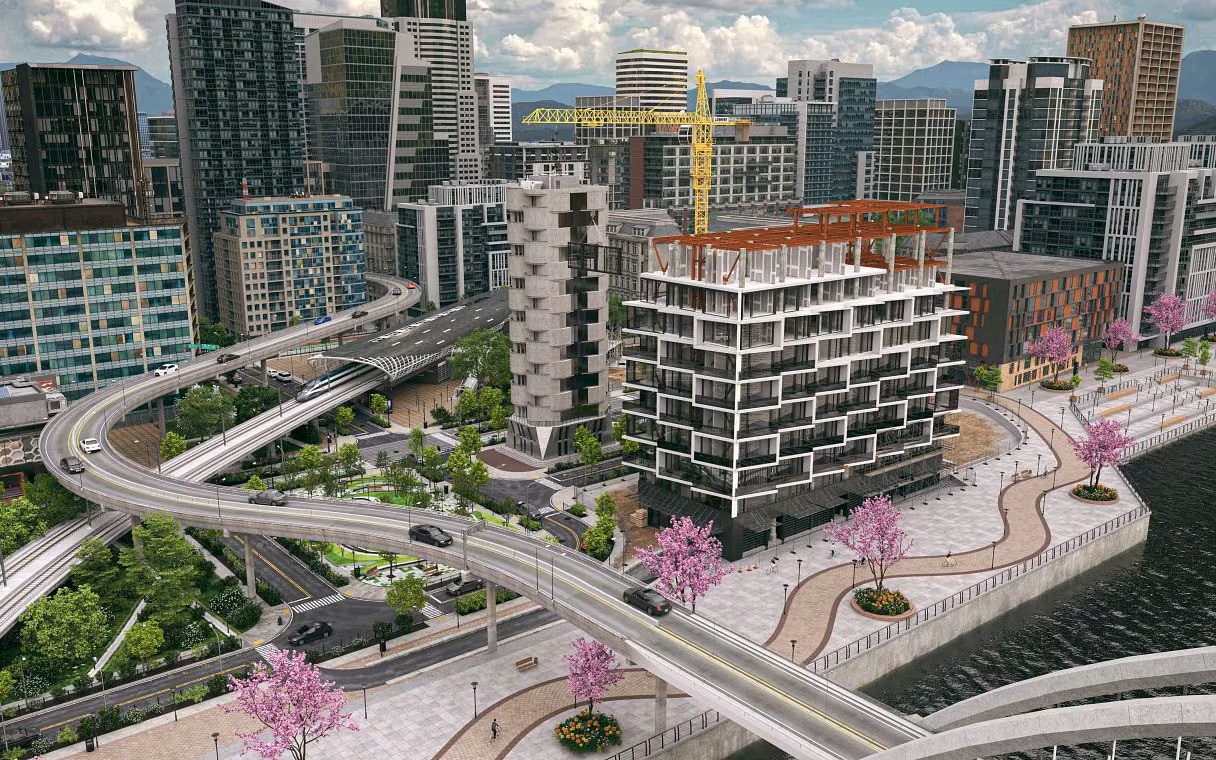 AEC BIM construction rendering