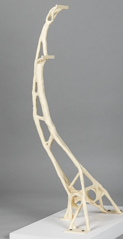 The "spine" of the seat frame's "skeleton"