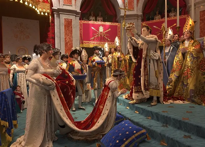 VR simulation of Emperor Napoleon’s coronation