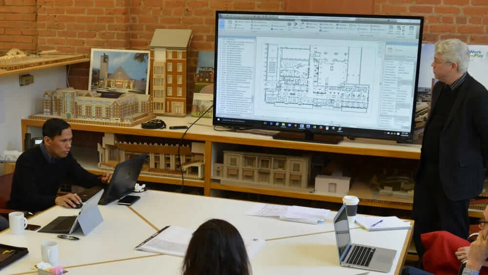 work-life balance for architects meeting Newman Architects