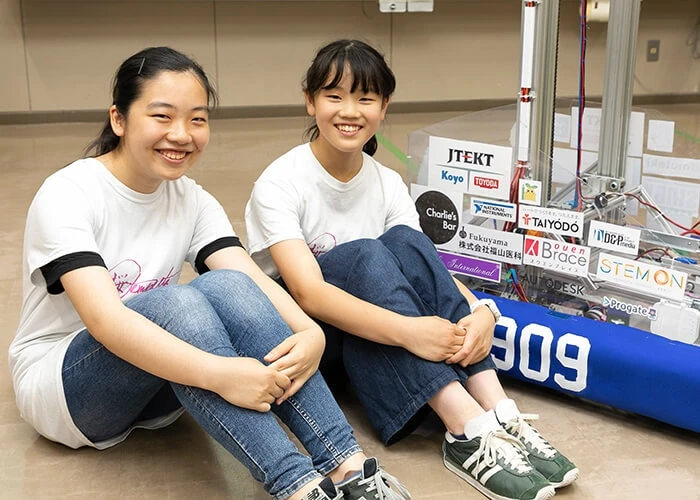 東京工業大学ロボット技術研究会所属のメンターで、FRC の OB でもある大西祐輝さん