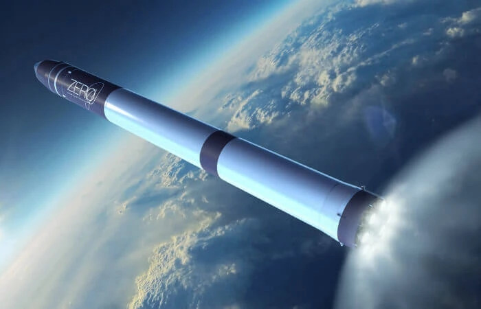 Visualization of the ZERO rocket. 