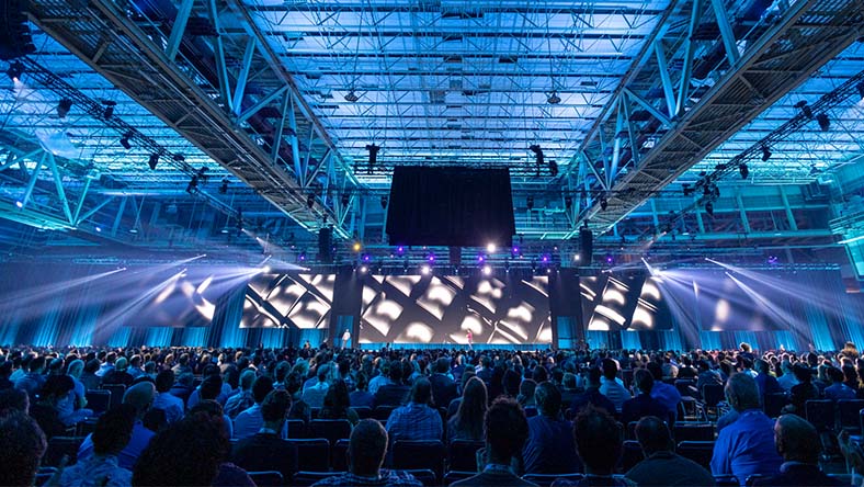 Lights for Omnia Nightclub at Caesars Palace