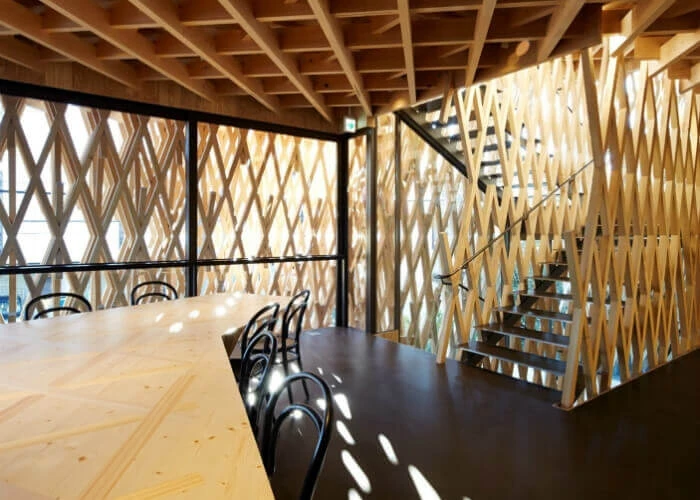 Interior of Sunny Hills pineapple cake shop in Minami-Aoyama, Tokyo